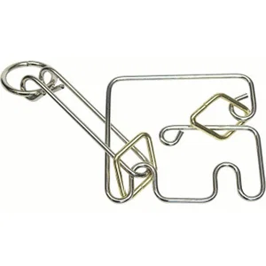 Wire Puzzle Brontosaurus - Level 10