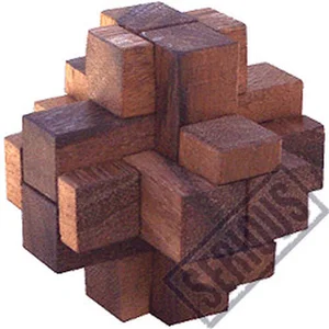 Conundrum Wood Puzzle - Level 9