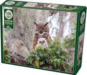 Puzzle Great Horned Owl 1000 pc