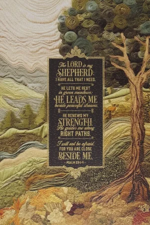 Puzzle 1000 pc. The Lord is my Shepherd Ps. 23