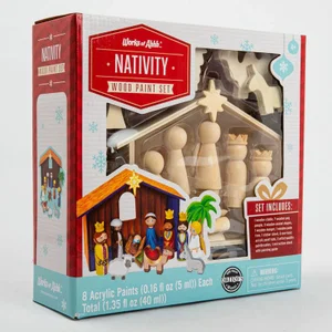 Nativity Holiday Premium Paint Kit