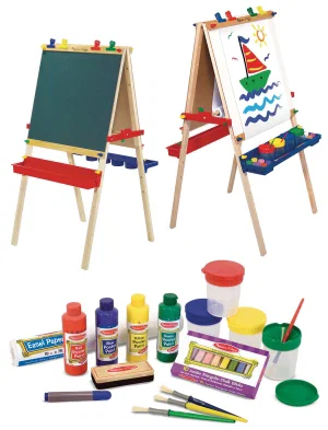 Deluxe Wooden Standing Art Easel