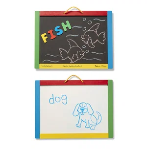 Magnetic Chalk and Dry-Erase Board (Uppercase)