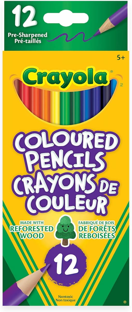 Coloured Pencils 12 pk
