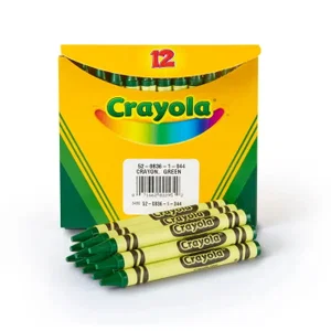Crayons 12 Green