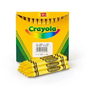Crayons 12 Yellow