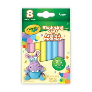 Modelling Clay: Pastel 8 Colours