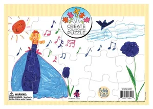 Create Your Own Puzzle (Single) 20 Piece 10"X14""