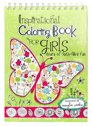 Inspirational Colouring Book for Girls