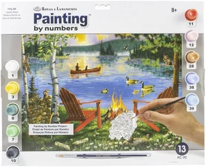 Paint by Number Lakeside Retreat