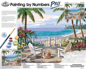 Paint by Number Pro Chairs by the Ocean