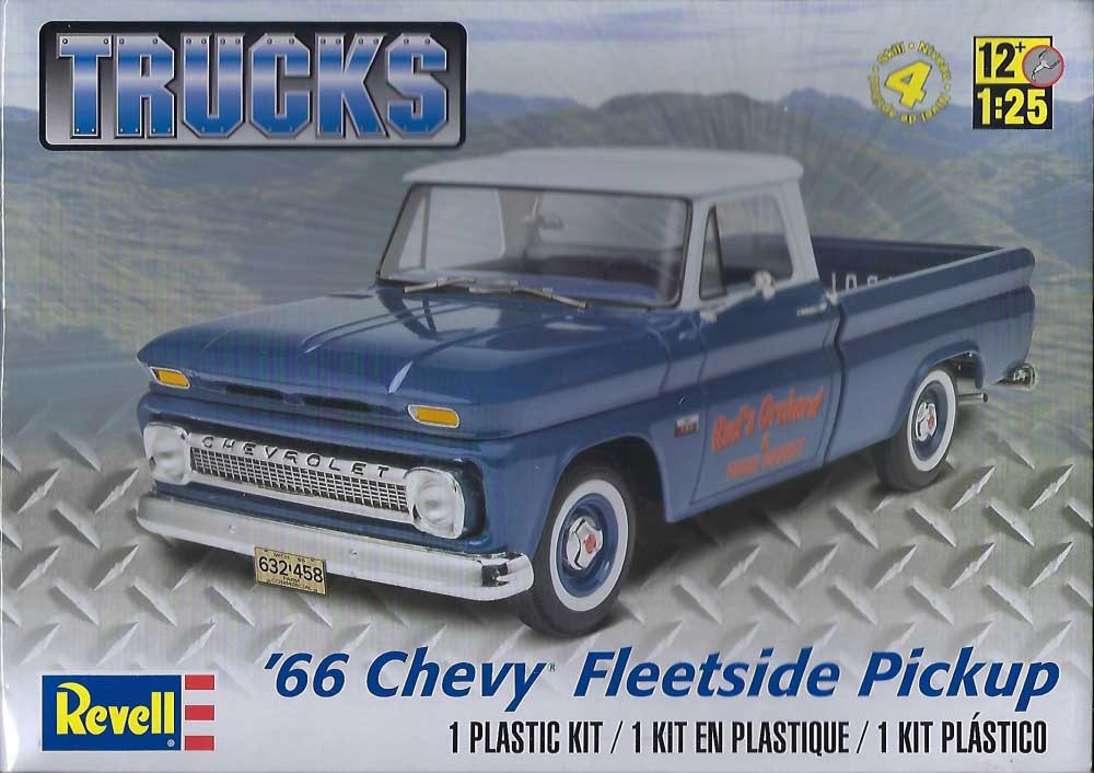 Image of 66 Chevy Fleetside Pickup – Revell Model