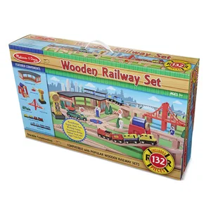 Wooden Railway Set