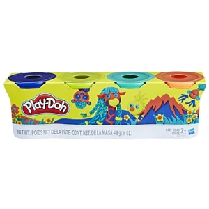 Play-Doh 4-Pack Wild Colours