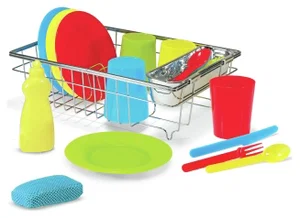 Let's Play House! Wash & Dry Dish Set