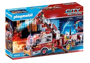 Playmobil City Action - Fire Engine with Tower Ladder