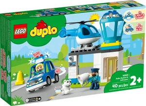 Lego Duplo Police Station & Helicopter 10959