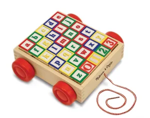 Classic ABC Block Cart (UC)