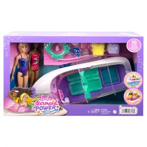 Barbie Mermaid Boat and Accessories