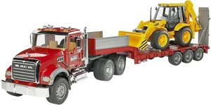 Mack Granite Truck with Low Loader