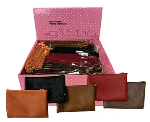 Faux Leather Coin Purse