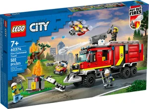 Lego City Fire Command Truck 60374