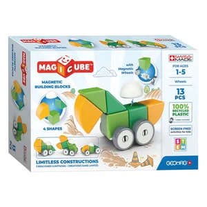 Geomag Magicube 4 Shapes Recycled Wheels 13 pcs