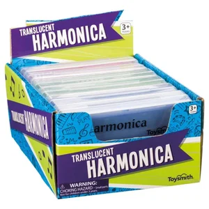 Translucent Harmonica - Assorted Colours