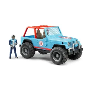 Jeep Cross Country Racer, Blue with Driver