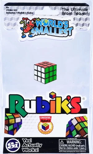 World's Smallest Rubiks Cube