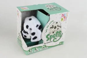 Pugs at Play Spotty Walking Dog