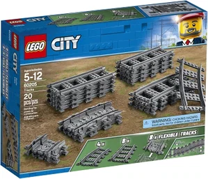 Lego City Train Tracks and Curves 60205