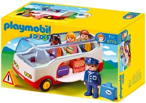 Playmobil 1.2.3 - Airport Shuttle Bus