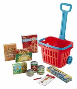 Rolling Grocery Basket
