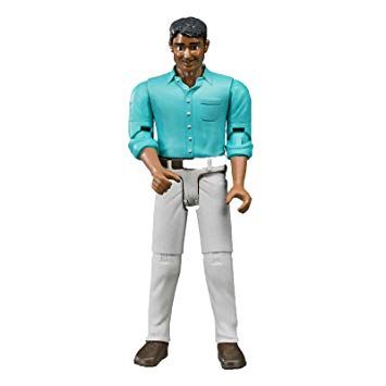 Man, Medium Skin, White Jeans