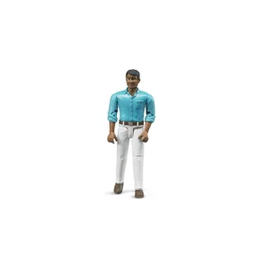 Man, Medium Skin, White Jeans