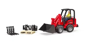 Schaeffer Compact Loader 2034 with figure and accessories