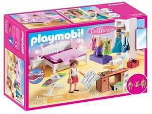 Playmobil Dollhouse - Bedroom with Sewing Corner