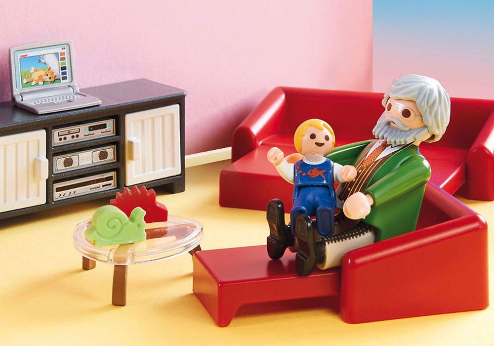 Image of Playmobil Dollhouse – Comfortable Living Room