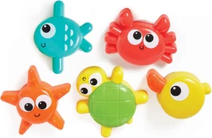 Bath Toys Spin 'n Play Sea Friends