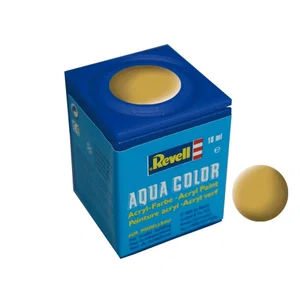 Revell Paint Aqua Colour, Sandy Yellow, Matt 18ml, RAL