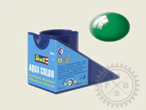 Revell Paint Aqua Colour, Emerald Green, Gloss, 18ml, RAL
