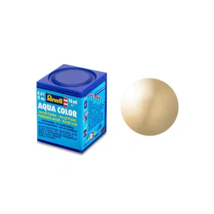 Revell Paint Aqua Colour, Gold, Metallic, 18ml, RAL