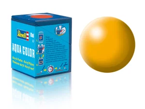 Revell Paint Aqua Colour, Yellow, Silk, 18ml, RAL