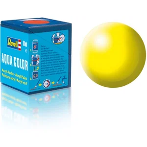 Revell Paint Aqua Colour, Luminous Yellow, Silk, 18ml, RAL