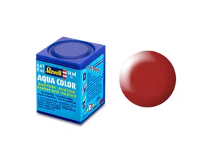 Revell Paint Aqua Colour, Fiery Red, Silk, 18ml, RAL