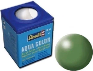 Revell Paint Aqua Colour, Green, Silk, 18ml, RAL