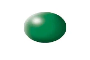 Revell Paint Aqua Colour, Leaf Green, Silk, 18ml, RAL