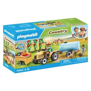 Playmobil Country - Tractor w/ Trailer & Water Tank