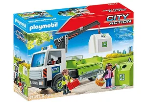 Playmobil City Action - Glass Recycling Truck w/ Container